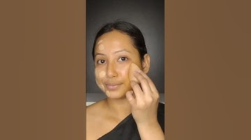 Light VS Dark Foundation Hack || Viral Foundation Hack || #shorts ||