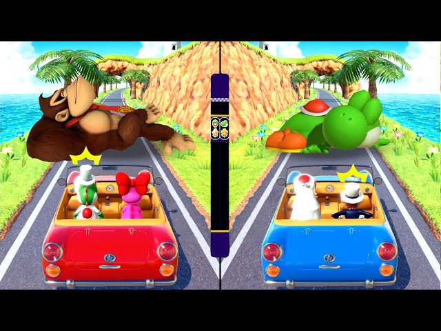 マリオパーティスーパースターズ】ヨッシーたちが本気すぎる - YouTube