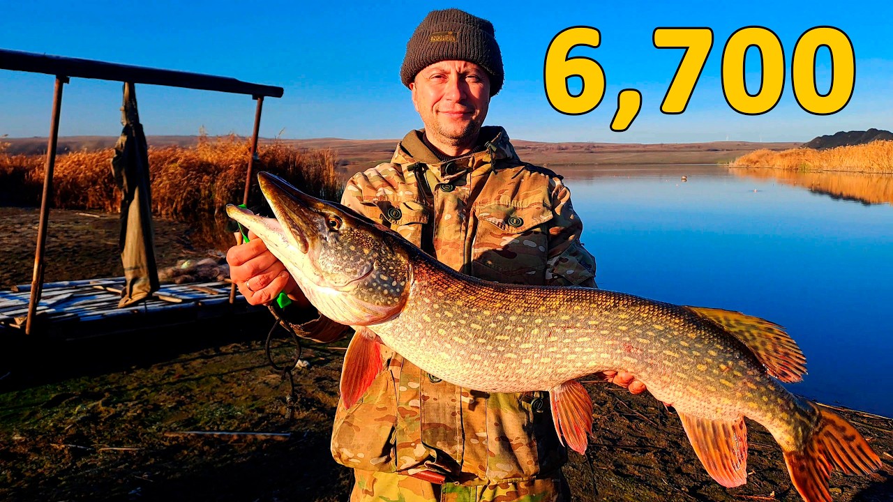 🔥 ОНА ПОПАЛАСЬ СРАЗУ! Щука 7 кг с первого заброса. Дыхание перехватило от такой поклевки! 🔥