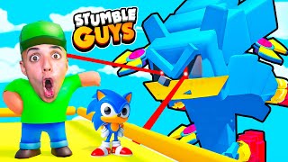 NADIE SOBREVIVE al MAPA *SONIC* de STUMBLE GUYS! 😰