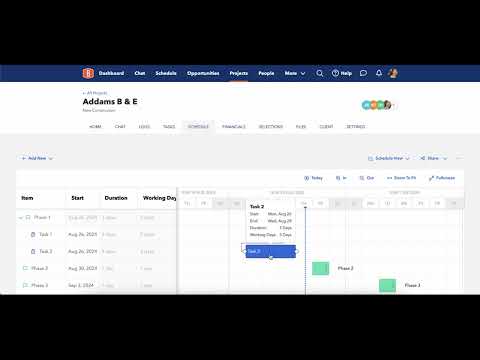 Build Your Project's Schedule - video from BuildBook