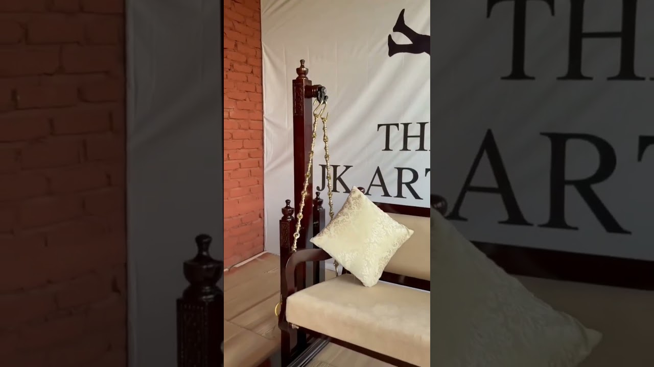 wooden swing for living room 