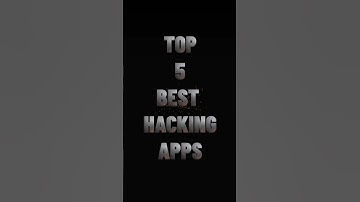 Top 5 Best Hacking Apps ⛔️ #hacker #explore #cybersecurity #shrots #trending