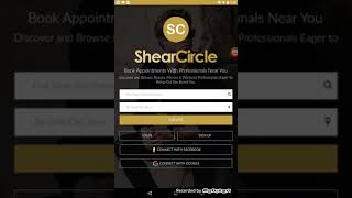 Login and dashboard