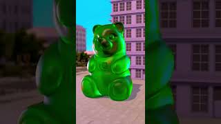 Can a gummy bear break your fall? 😱  #facts #amazingfact #viral #trending #bear #bearkiss #bearwise