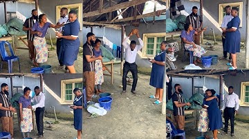 Shocking moment as 4 years of childlessness because of the mad woman was broken through pastor David