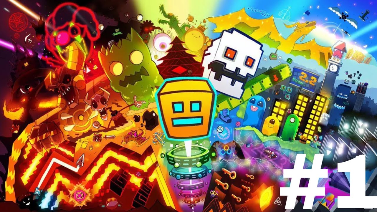 THE RAGE IS ON - geometry dash part 1 - YouTube
