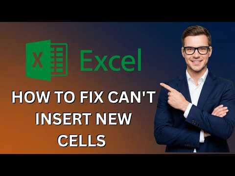 How to fix Can't Insert New Cells in Excel  Manage the Rows Limit (Latest Update)