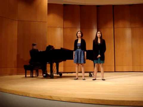 Katrina Sosa and Kelsey Tabin Singing "The Prayer"