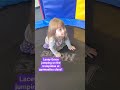 Lacey grace loves the trampoline  monkey  babyshark trampoline spinabifida jumping