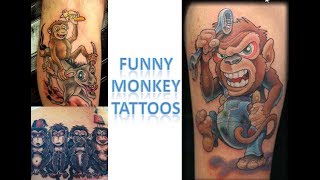 220 Best monkey tattoos ideas  monkey tattoos tattoos monkey
