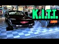 Knight riders kitt in my 80s garage