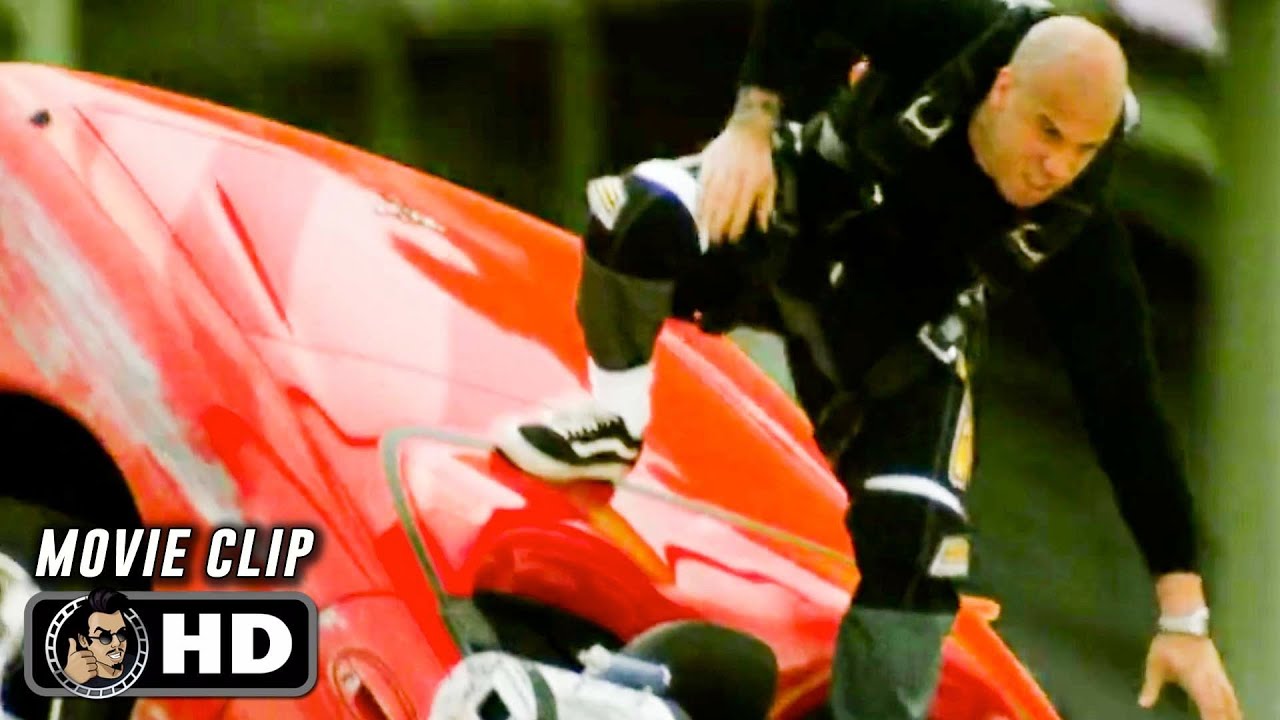 Parachute Car Stunt Scene | xXx (2002) Movie CLIP HD