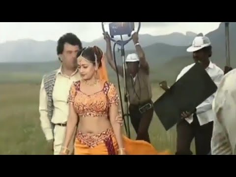 Prem Granth  Shooting with Madhuri Dixit and Rishi Kapoor