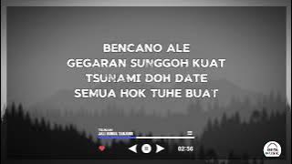 [DIKIR BARAT] Jali Bunga Tanjung - Tsunami