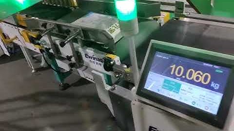 General Measure 60kg Checkweigher in Wilmart