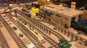 LEGO train shunting puzzle