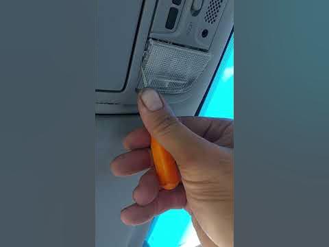 2003-2007 Honda Accord dome light bulb replacement - YouTube