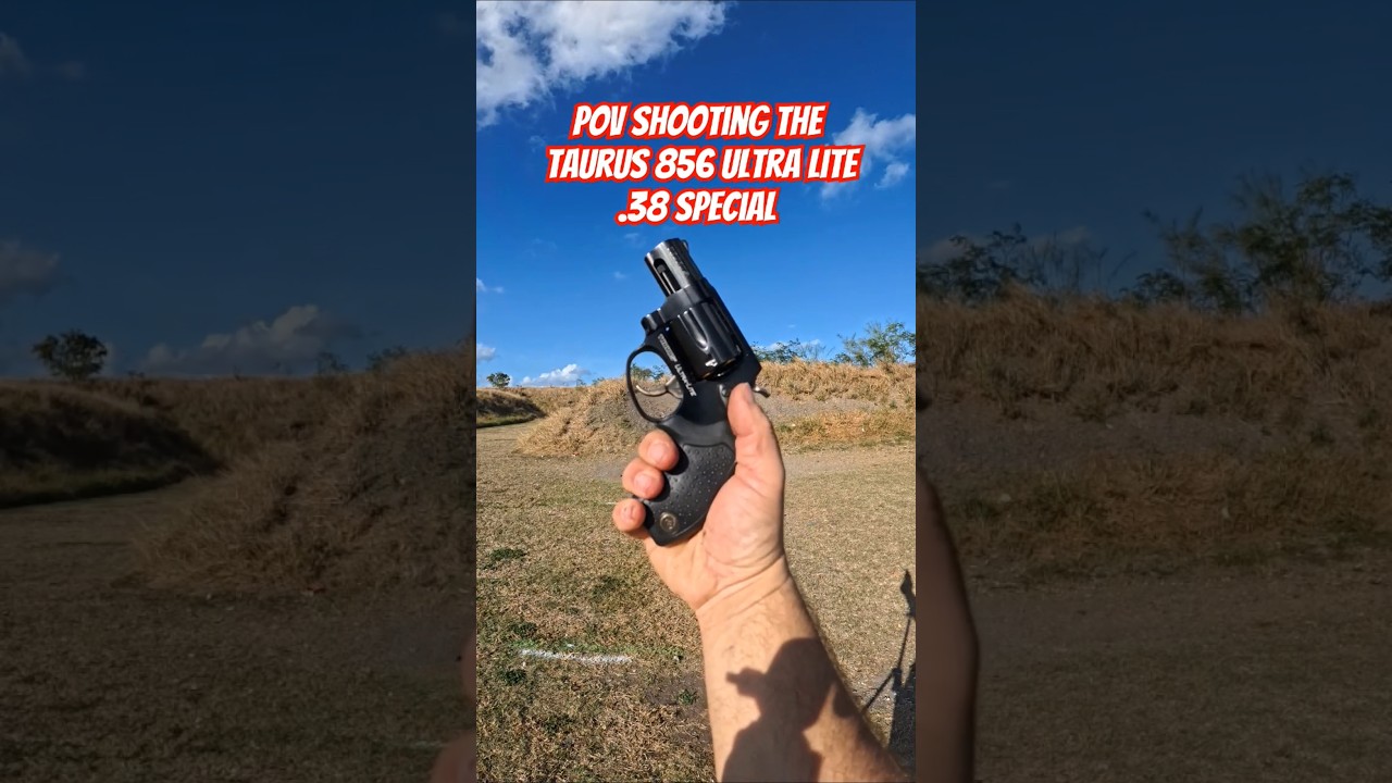 POV Shooting the Taurus 856 Ultra Lite .38 Special!