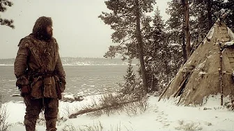 70 Days Alone Trapping in Dakota | Starvation, Wolves, Frozen Lakes