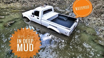 1/14 Mud Adventure with deep water(wpl c24)