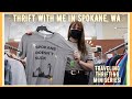 THRIFT WITH ME! 2 awesome thrift stores in Spokane! (traveling thrifting miniseries 2)