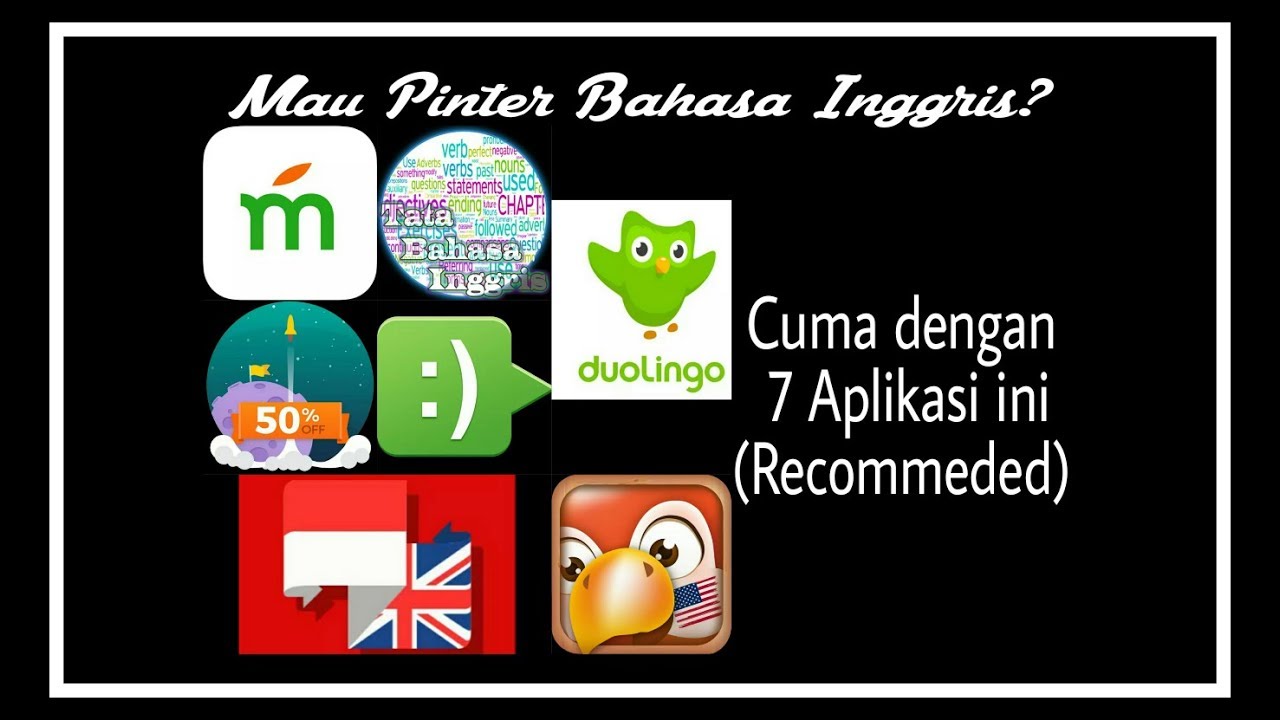 7 Aplikasi Belajar Bahasa Inggris Terbaik di Android - YouTube