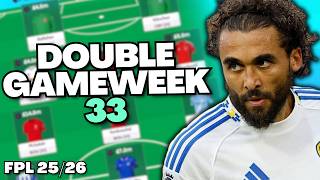 MITT FREE HIT | Chipstrategi | Kaptensval | Spelartips DGW33 | Fantasy Premier League