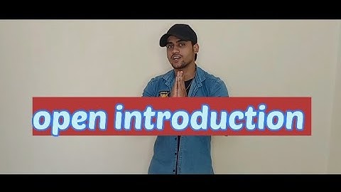 Open Introduction for movie in Shahid Hasan casting 🎥