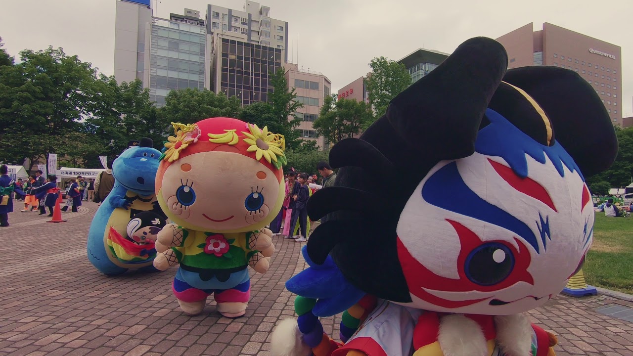 2018 YOSAKOI SORAN FESTIVAL / GoPro Hero6 & Hohem Hg5 Pro