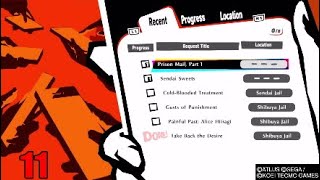 Doing Requests and Natsumes Jail Persona 5 Strikers Playthrough Part 11(PS4)