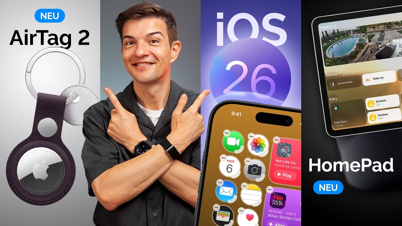 Diese Neuheiten bringt Apple?! Alles Details zur WWDC 2025! (iOS, macOS, Airtag & mehr!)