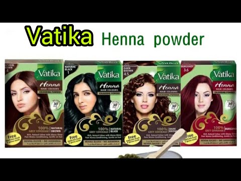 كفاش كنصبغ شعري بي الحناء فاتيكا   بدون ضرر