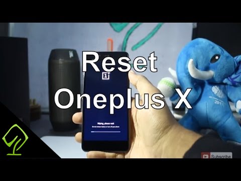How to Reset Oneplus X (Oneplus one/ Oneplus 2)
