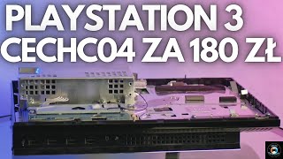 PS3 CECHC04 za 180 zł z Allegro / naprawa uszkodzonej konsoli PlayStation 3