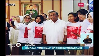 Kumpulan "Emak-emak'' MPI Dukung Prabowo-Sandi - iNews Siang 15/09