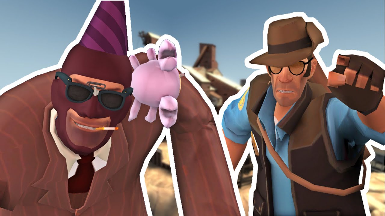 TF2: *SALTY* Sniper Meets Spy Main!