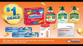 Good Price Pharmacy Warehouse Dollar Deals are back