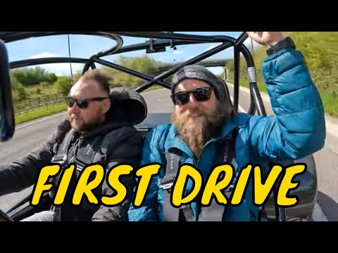 First Drive Of Our Newly Built Kit Car