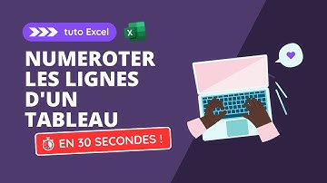 Automatiser la numérotation de lignes d