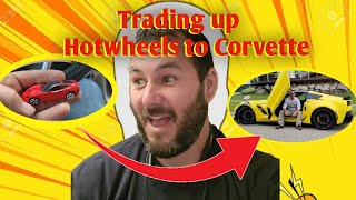 How im Turning a HOTWHEELS into a REAL to a CORVETTE.