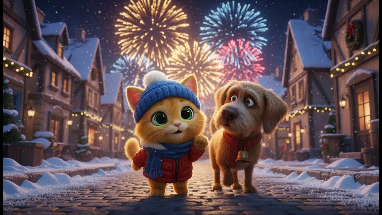 Benny the Kitten Helps a Lost Dog Reunite with Its Owner on a Heartwarming New Year’s Eve.