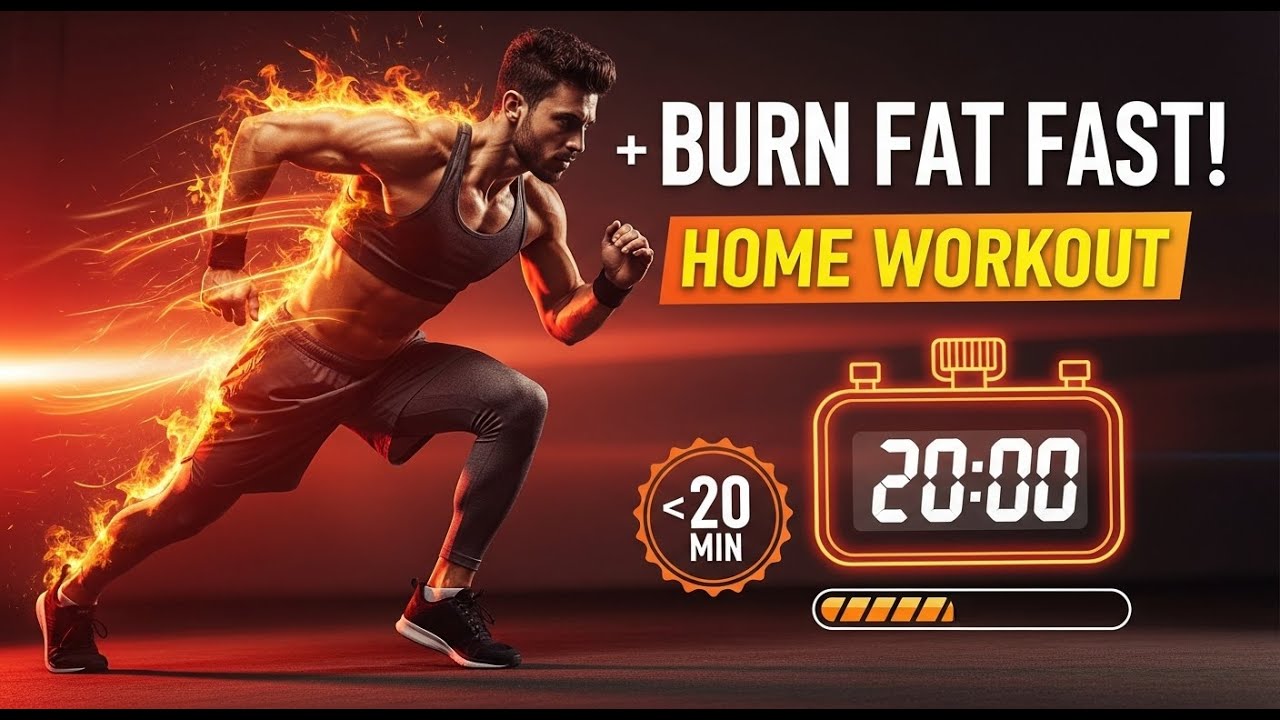 Lose Weight Fast at Home | 20-Min Full Body Fat Burning Workout (No ...