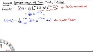 MH2801 Integral Representation of Dirac Delta Function.screenflow