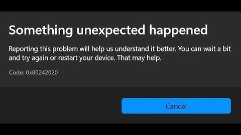 Fix Error Code 0x80242020 in Microsoft Store