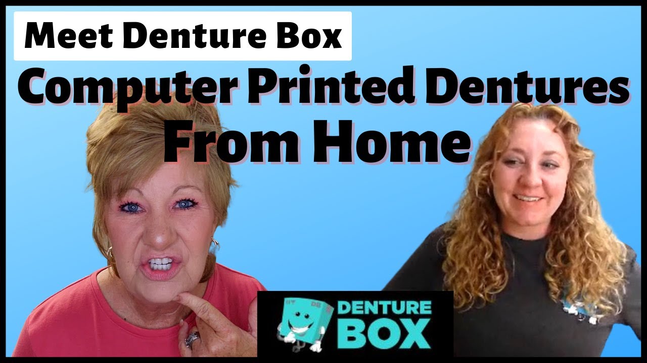 Denture Box 3D Computer Printed Dentures From Home YouTube