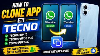 🔒 How to clone app on Tecno Pop 10 & Tecno Pop 10 pro & Tecno Pop 10C screenshot 4