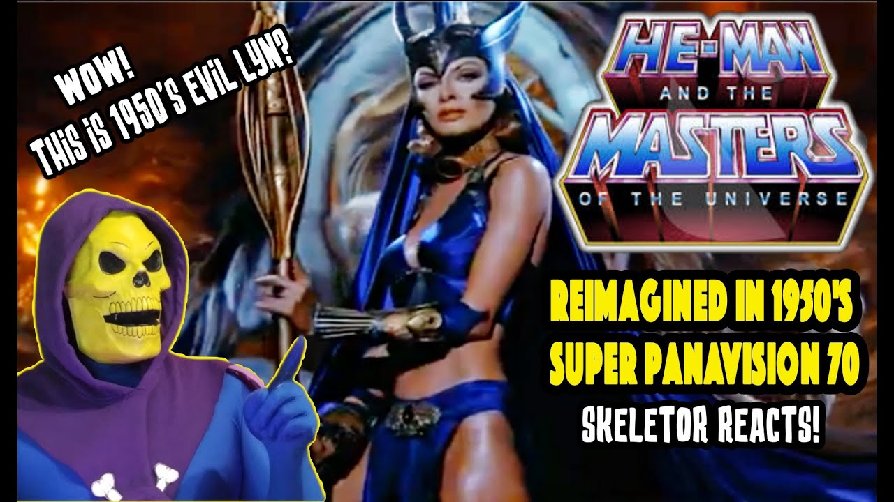 The Masters of the Universe Reimagined in - 1950's Super Panavision 70 with A.I. || Skeletor Reacts!