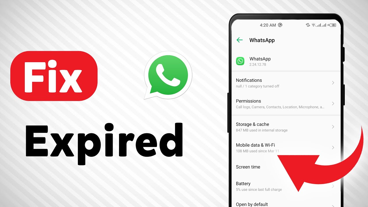 How to Fix WhatsApp App Expired (Updated) - YouTube