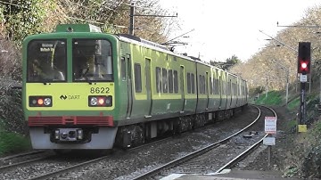 Irish Rail 8520 Class Dart Train 8622 - Raheny Station, Dublin